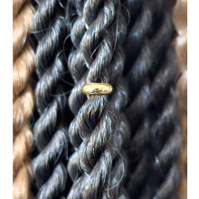 10 Stainless Steel Loc Beads - Dreadlock Accessories