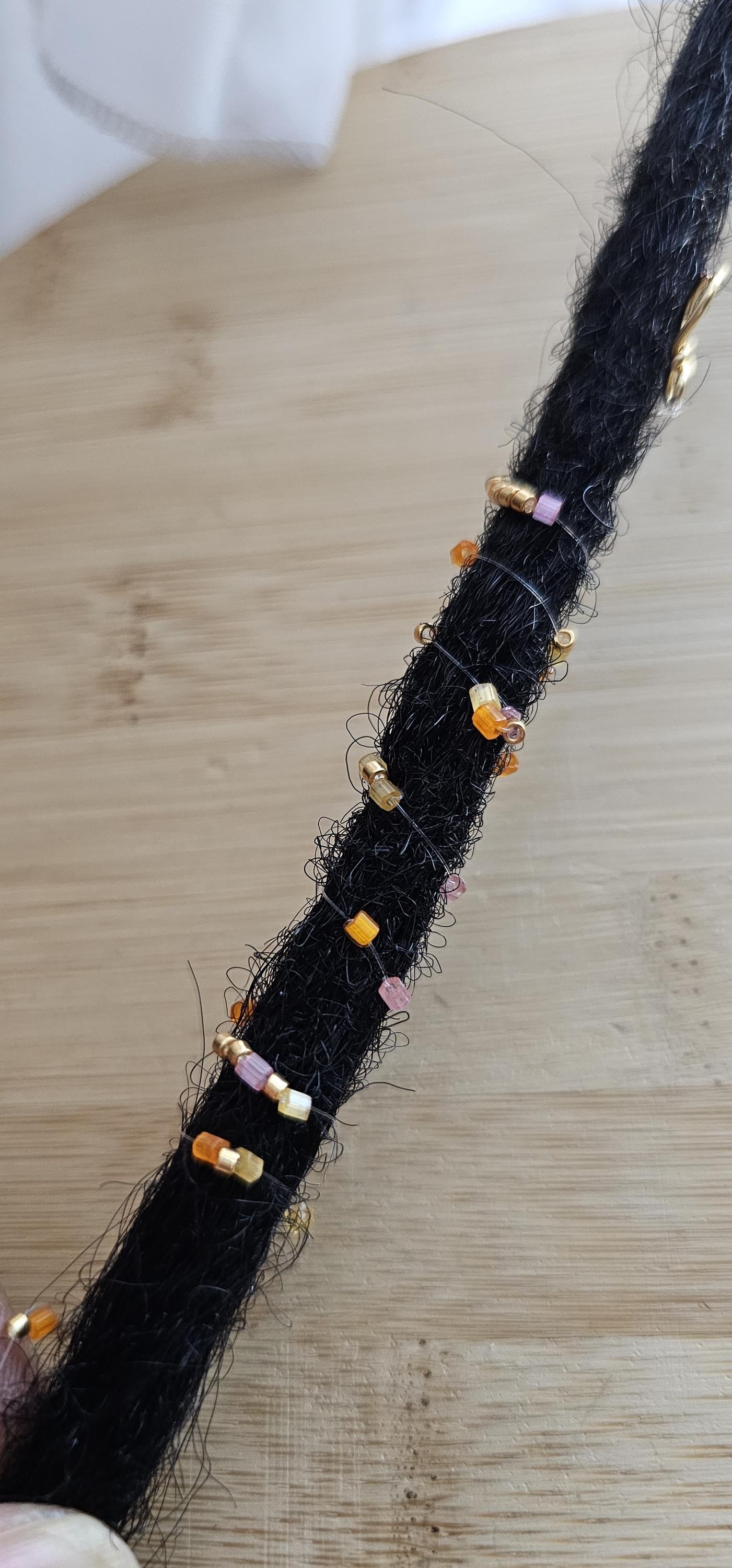 Tiny Beaded Reusable No-Sew Loc Sprinkles Suitable For Micro Locs, Dreadlock Accessories, Loc Jewelry For Locs Braids and Twists
