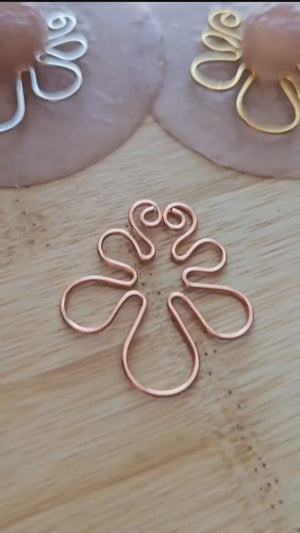 Adjustable Clip On Nipple Jewelry, Abstract Nipple Rings No Piercing, Elegant Design Clip on Nipple Clamp, Nippies, Nipple Jewelry