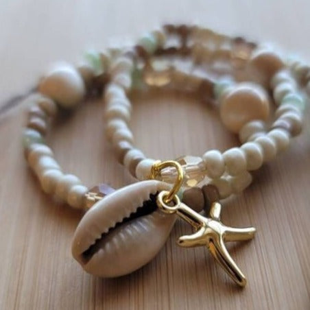 Cowrie Shell Dreadlock Extension - Crystal Loc Jewelry – Beaditwearitloveit