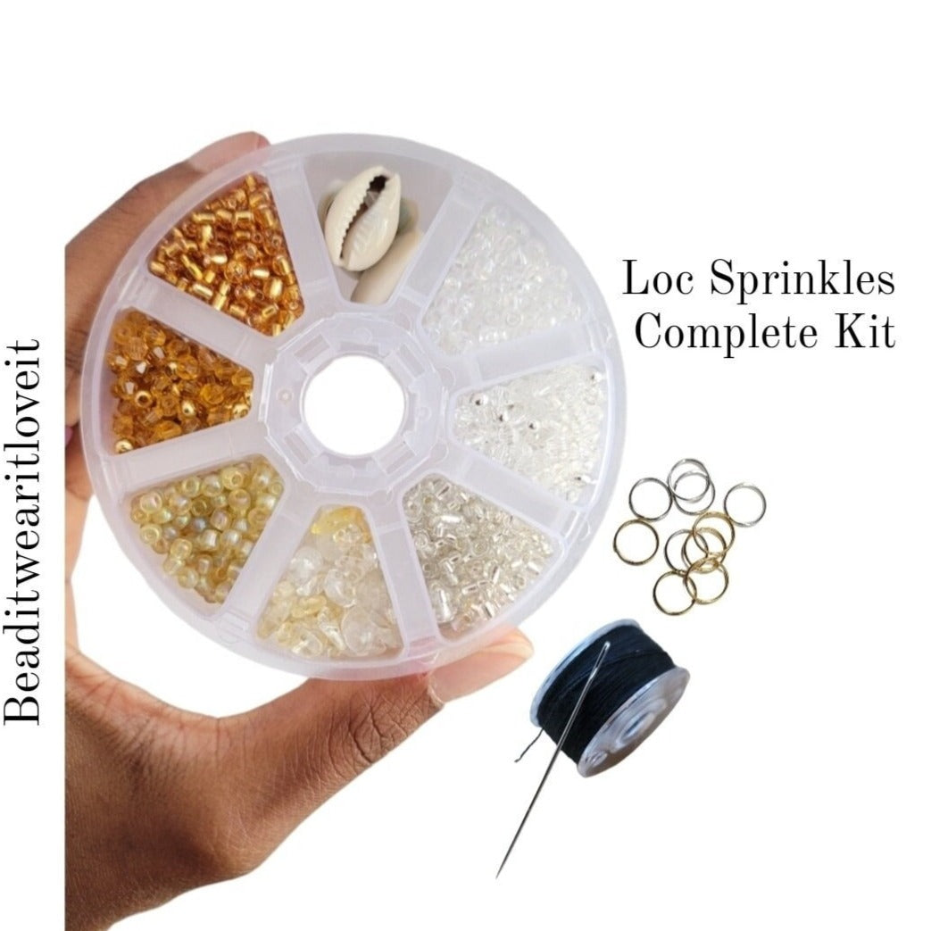 Ultimate Gold Silver Loc Sprinkle Complete Kit,24k Gold Sterling